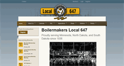 Desktop Screenshot of boilermakerslocal647.com